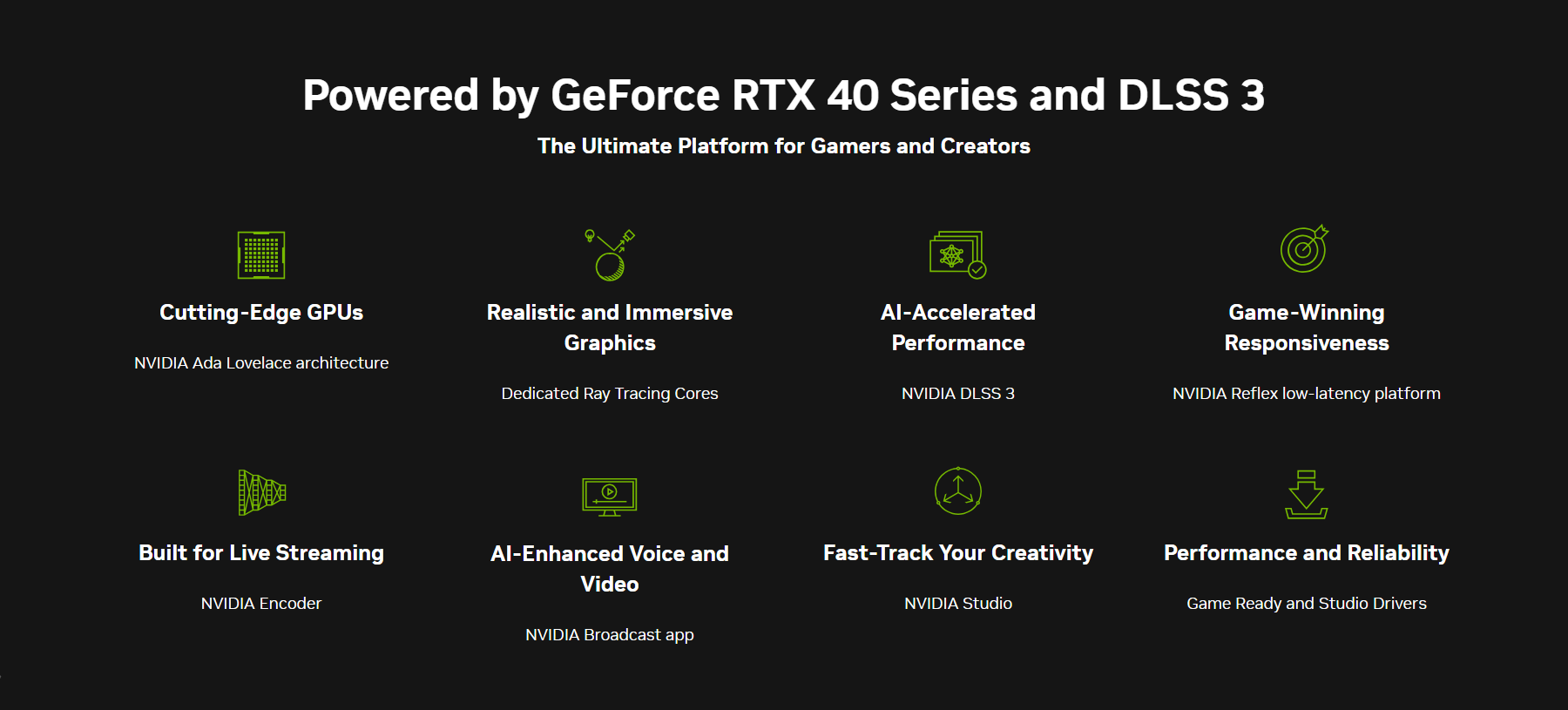 A large marketing image providing additional information about the product MSI GeForce RTX 4070 SUPER Gaming X Slim 12GB GDDR6X - Black - Additional alt info not provided